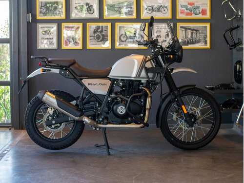Imagen 4 de 25 de Royal Enfield Himalayan Bs6 Mirage Silver Entrega Inmediata