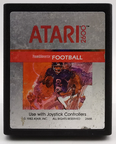 Realsports Football Atari 2600 Real Sports * R G Gallery