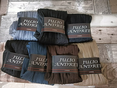 12pares Calcetin Cubano Delgado De Caballero Puntareforzada Negro Rayas Unitalla