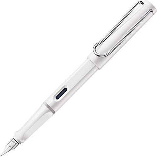 Pluma Estilografica Blanca Exfina L19weef