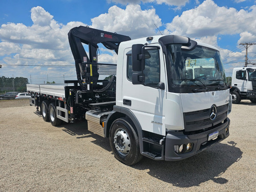 Caminhão Mb Atego 2429 6x2 Munck Argos Agi45 Nr12 2025