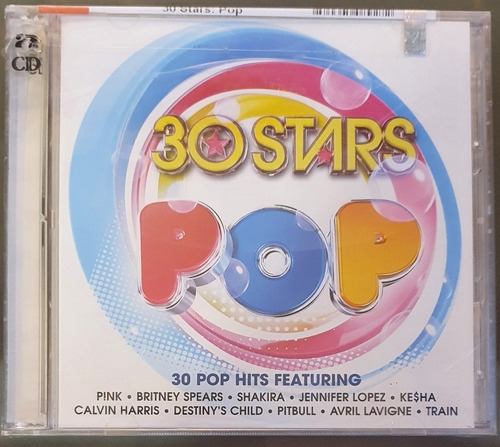 Cd Pop Stars 2cds - Pink Britney Kesha Usher Leona Jlo Rita