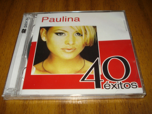 Cd Paulina Rubio / 40 Grandes Exitos (nuevo Y Sellado) 2 Cd