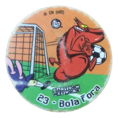 Tazo Toon- Na Copa- Bola Fora- N. 23 (Usado)