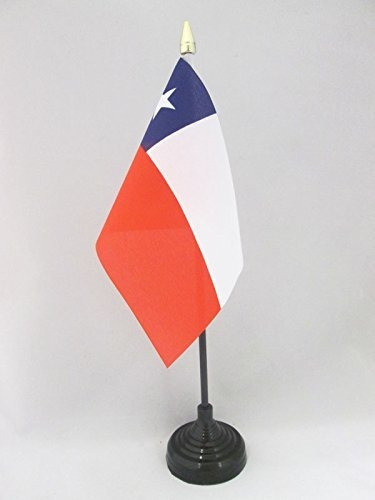 Bandera De Chile Table Flag 4'' X 6'' - An Desk Flag 15 Bch