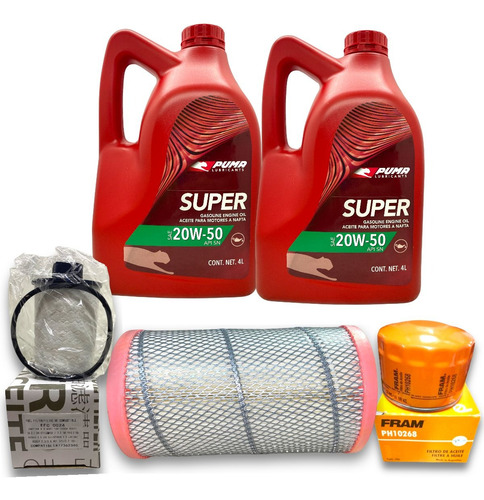 Kit 8l Aceite Puma 20w50 Y Filtros Ducato Boxer Jumper 2.3 