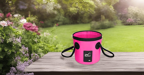 Banchelle Cubo Plegable De Almacenamiento De Agua Para Campi