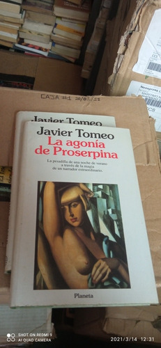 Libro La Agonía De Proserpina. Javier Tomeo