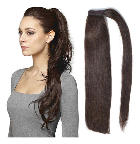 Cola De Caballo Naturaleza Cabello Humano 40cm 60g