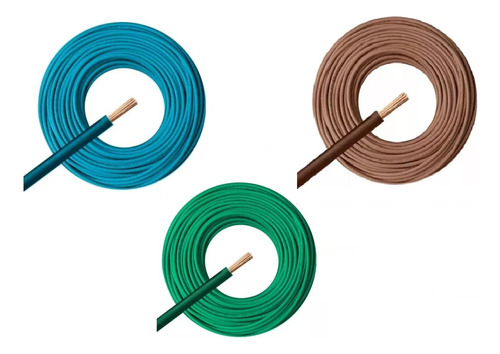 Pack 3 Rollos Cable Unipolar 2,5 Mm Kalop Cat5 X 50 Mts.