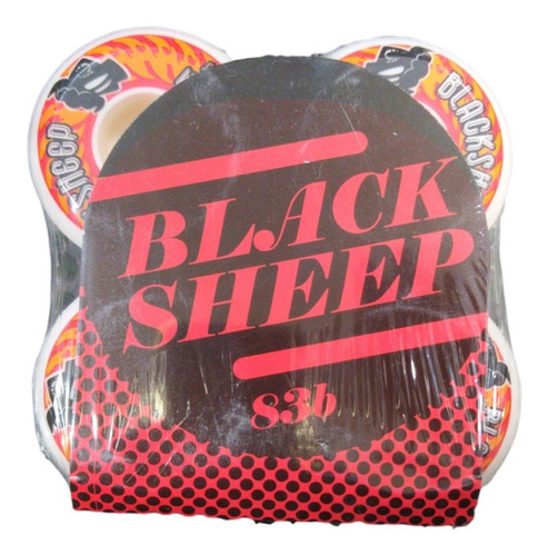 Rodas Black Sheep 55mm 83b Importada M01 + Chave T