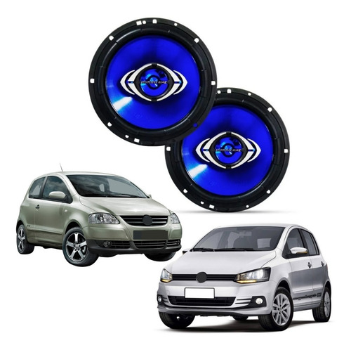 Alto Falante Fox 2006 130w Rms Porta Frente Ou Tras 6 Pol