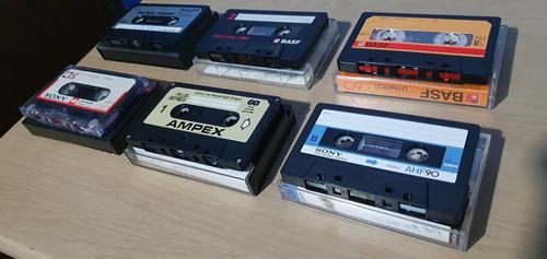 Cintas Compact Cassette Vintage En Buen Estado Varias Marcas