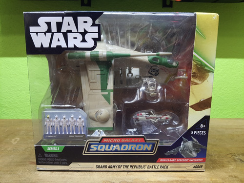 Micro Galaxy Squadron Republic Gunship Separatist Nigtmare