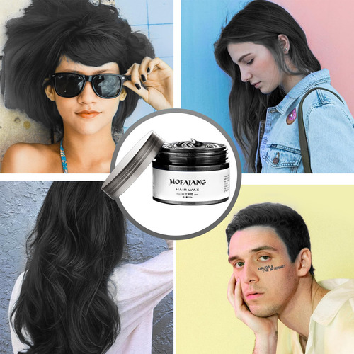 Cera Temporal De Color De Cabello 4.5 Oz Instantánea Peinado