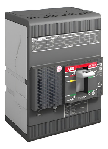 Disjuntor Caixa Moldada Xt1b 63a Tetrapolar Relé Tmd Icu 18