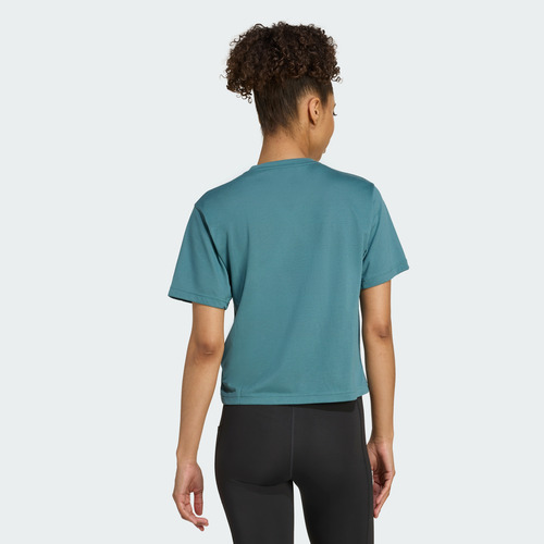 Polera adidas Entrenamiento Essentials Mujer Verde Jx1270