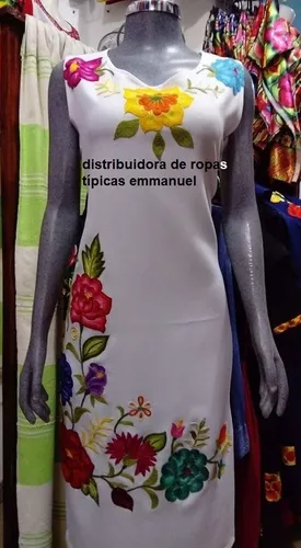 Vestido Con Bordado Istmeño en venta en Juchitan De Zaragoza Oaxaca por  sólo $ 3,  Mexico