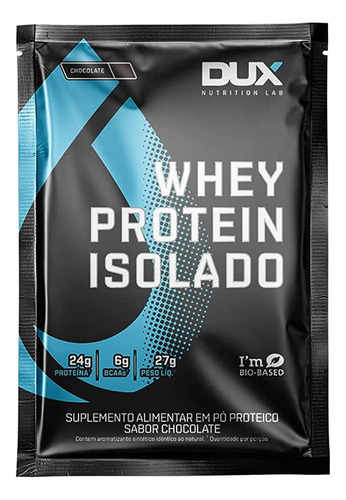 Sachê Whey Protein Isolado Sabor Único Chocolate