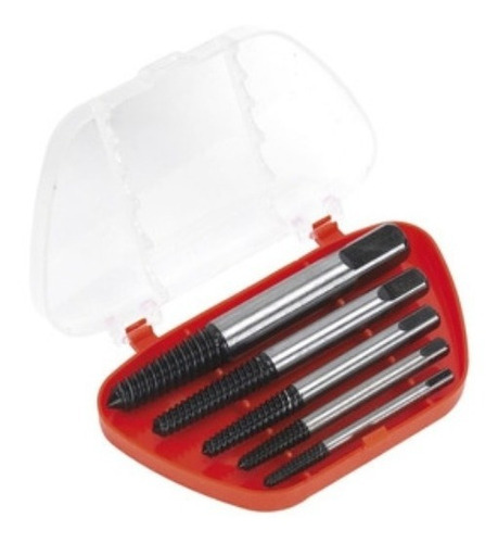 Juego De Extractor De Tornillos 5 Piezas Silver Shadow Tools