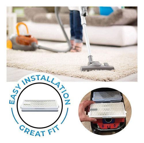 Filtro Sf-ha50 Hepa Airclean 50 For Miele C3 C2 C1 S8000 S6