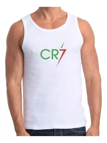 Polera Musculosa Sin Mangas 100% Algodon - Cristiano Ronaldo