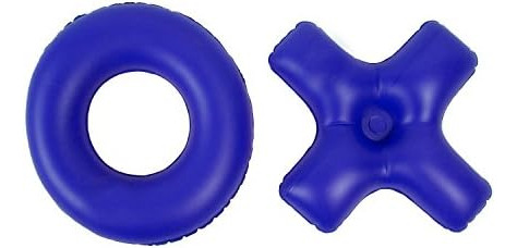 Juego De Dedo Del Pie Tic Tac Flotante Gigante Poolmaster Pa