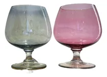 Comprar Copas Color De Coñac Licor Pack X2