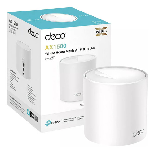 Sistema Wifi Mesh Tp-link Deco Ax1500 Wi-fi 6 Dual Band