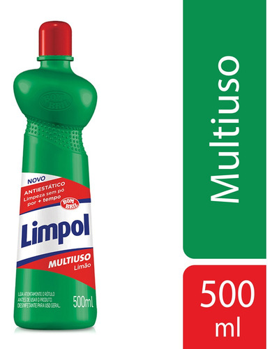Limpador Multiuso Limpol Limao 500ml