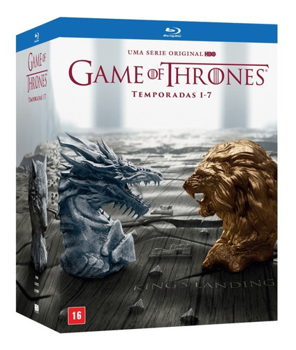 Blu-ray Game Of Thrones - Temporadas Completas 1-7 - 35 Disc