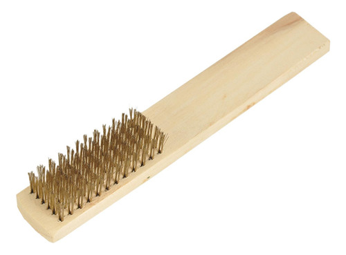 Cepillo De Acero Con Mango De Madera Multiusos Para Limpiar