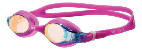 Gafas Metalizadas Tyr Swimmple Para Jóvenes (berry Fizz)