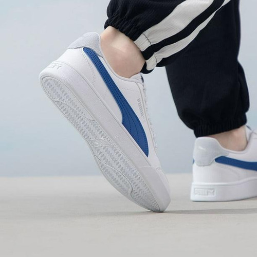 Tenis Puma Shuffle White-cobalt Glaze-silver Originales
