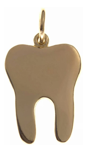 Pingente Odontologia Em Ouro 18k + Certificado