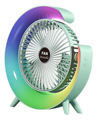 Mini Ventilador Mesa Escritorio Con Inclinación Ajusta