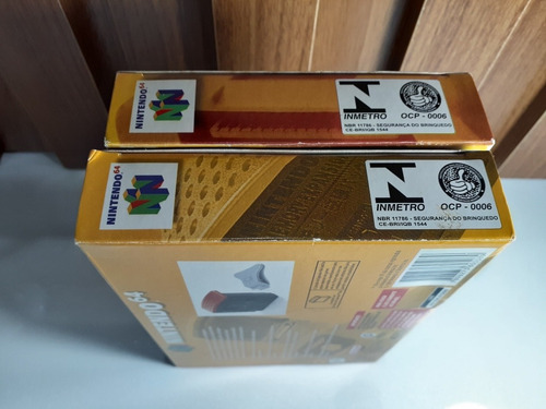 Expansion Pak E Memória Card Na Caixa Nintendo 64. (Usado)