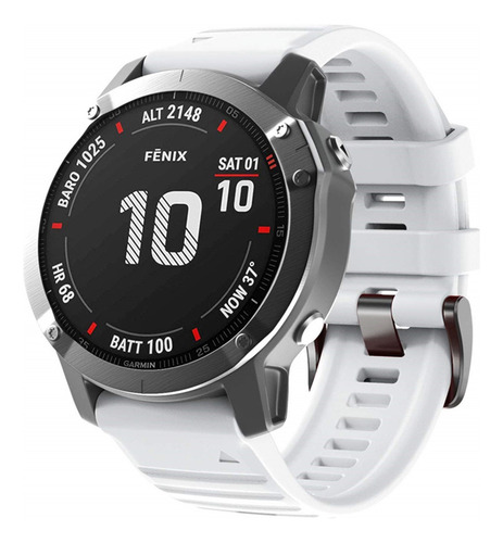 Correa De Silicona Para Garmin Fenix 7x 7 Pro Solar/6x 6 Sap