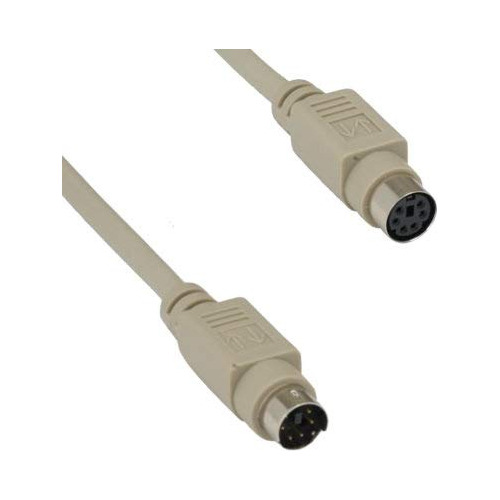 Kentek Cable Extension Para Raton (25 Pies)diseño Mini Din6