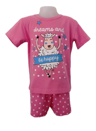 Pijamas Niñas Verano. Talle 6. Zoe Lingerie