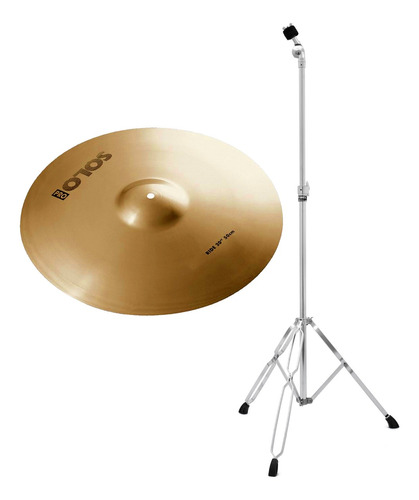 Platillo De Bateria Orion Solo Pro Ride + Soporte 