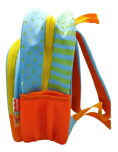 Imagen 2 de 6 de Mochila Fisher Price Jardin 12 PuLG Neoprene Animales Edu