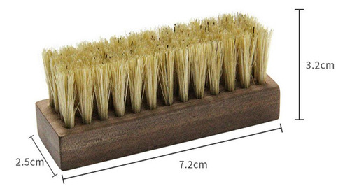 . 2 Cepillo Portátil For Lustrar De Cepillo Compatible Con
