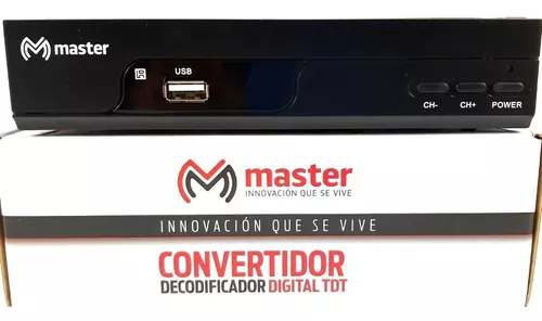 Decodificador Sintonizador Digital Master Mv-tdtplus
