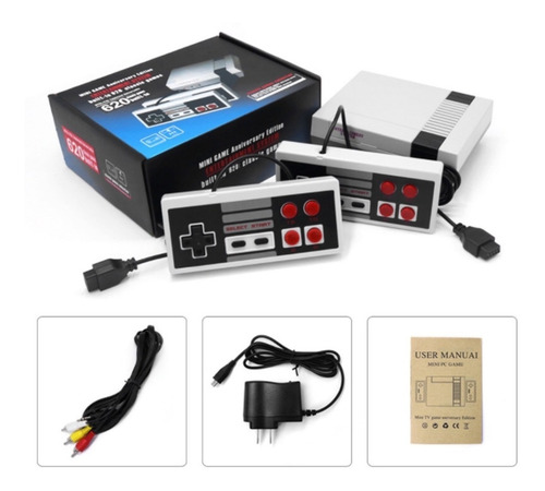 Consola Mini Retro Clasica 620 Videojuegos Entrega Inmediata