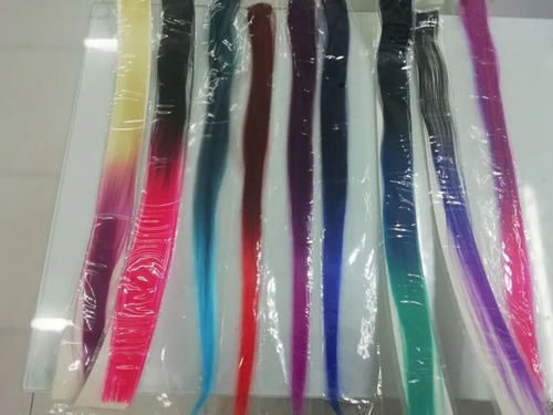 Extension De Cabello Colores Con Clip