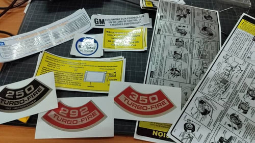 Calcomanias Y Stiker Originales Chevrolet Y Ford