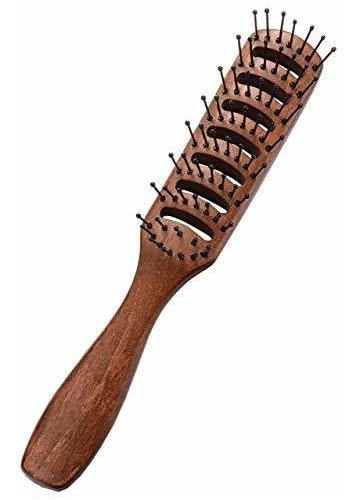 Cepillo Ventilado Para Secar El Cabello, Para Hombre, Con Ve