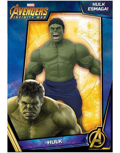 Boneco Do Hulk Avengers Guerra Infinita Marvel 50 Cm - Mimo