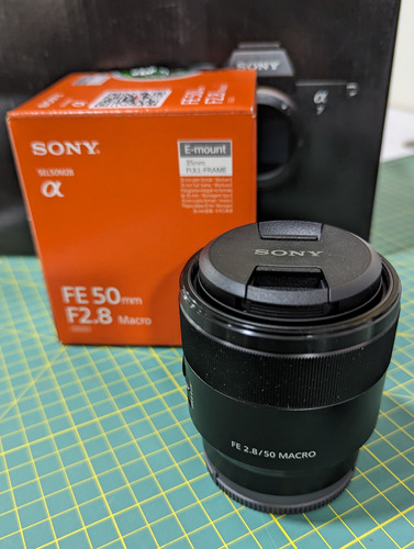 Lente Sony Macro Fe 50 Mm F2.8